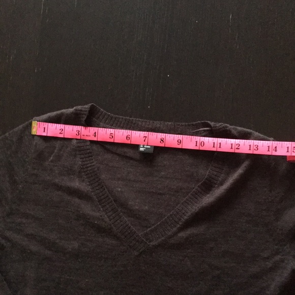 H&M Brown Knit Tunic Dress Long Sleeve w/ Pockets - Picture 4 of 8